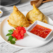 Vegetable Samosa (2 Pcs) (V, VG)